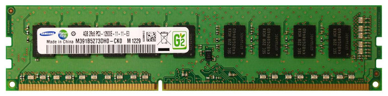 M391B5273DH0-CK0 - Samsung 4GB (1X4GB) 1600MHz PC3-12800 CL11 ECC UNBUFFERED 2RX8 DDR3 SDRAM 240-Pin DIMM SA