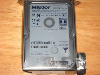 Part No: 6H400F0 - Maxtor DiamondMax 11 400 GB 3.5 Internal Hard Drive - SATA/300 - 7200 rpm - 16 MB Buffer