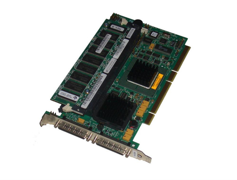 Part No: PCBX518-B1 - LSI Logic Perc4/dc Dual Channel Ultra-320 SCSI RAID Controller Card