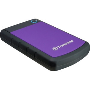 Part No: TS750GSJ25H3P - Transcend StoreJet 25H3P 750 GB 2.5 External Hard Drive - Purple - USB 3.0 - SATA