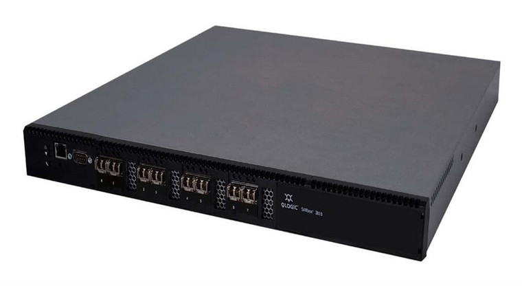 Part No: SB3810-08A - QLogic SANbox SB3810 Fiber Channel Switch - 8 Ports - 8Gbps