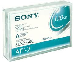Sony SDX250C AIT-2 50GB/130GB Backup tape -  Pack