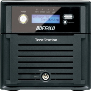 Part No: WS-WV4.0TL/R1 - Buffalo Terastation Pro Duo WSS WS-WVL/R1 Network Storage Server - Intel Atom 1.66 GHz - 4 TB (2 x 2 TB) - RJ-45 Network USB USB