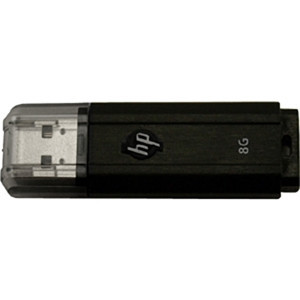 Part No: P-FD8GB-HPV125W-FS - PNY HP 8GB USB Flash Drive - 8 GB - USB - External