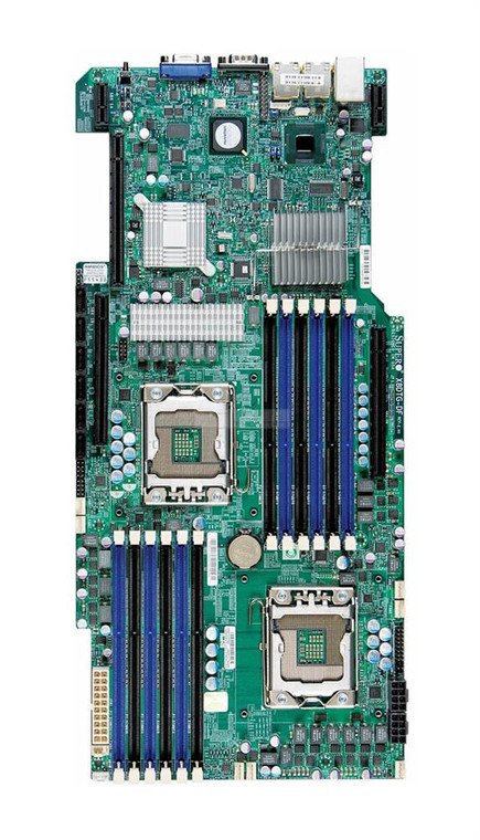 Part No: X8DTG-DF - SuperMicro Intel Xeon 5600/5500 Series Processors Support Socket LGA1366 Server Motherboard (Refurbished)