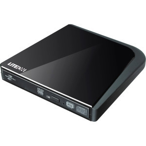 Part No: ESAU208-111 - Lite-On ESAU208 External dvd-Writer -  Pack - Burgundy Red - dvd-ram