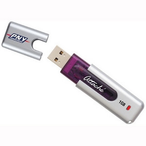 Part No: P-FD1GBATT2-FS - PNY 1GB Attache USB 2.0 Flash Drive - 1 GB - USB - External