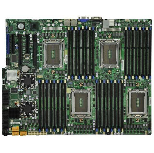 Supermicro H8QG6-F-O Opteron 6100/AMD SR5690/ DDR3/ V&2GbE SWTX Server Motherboard, Retail