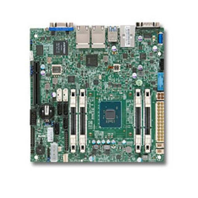 Supermicro A1SAI-2750F-O Intel Atom C2750/ DDR3/ SATA3&USB3.0/ V&4GbE/ Mini-ITX Motherboard & CPU Combo