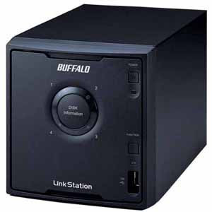 Part No: LS-Q4.0TL/R5 - Buffalo LinkStation Quad Hard Drive Array - 4TB - 4 x 1TB Serial ATA Hard Drive