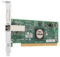 Part No: LP11000-E - Emulex LIGHTPULSE 4GB Single Channel Low Profile PCI-X 2.0 Fibre Channel Host Bus Adapter with Standard Bracket Card