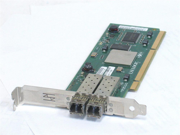 Part No: LSI7204XP-LC - LSI Logic 4GB Dual Channel PCI-X Fibre Channel Host Bus Adapter with Standard Bracket