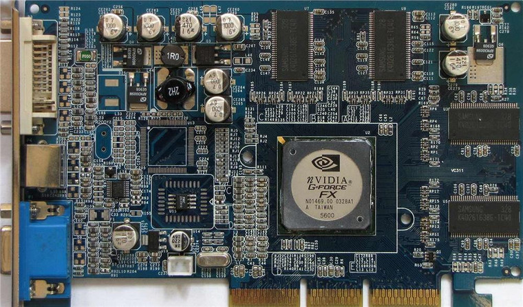 Part No: FX5600 - NVIDIA Nvidia Quadro 1.5GB DDR3 PCI Express Dual DVI Vcq- PCI Express Video Graphics Card