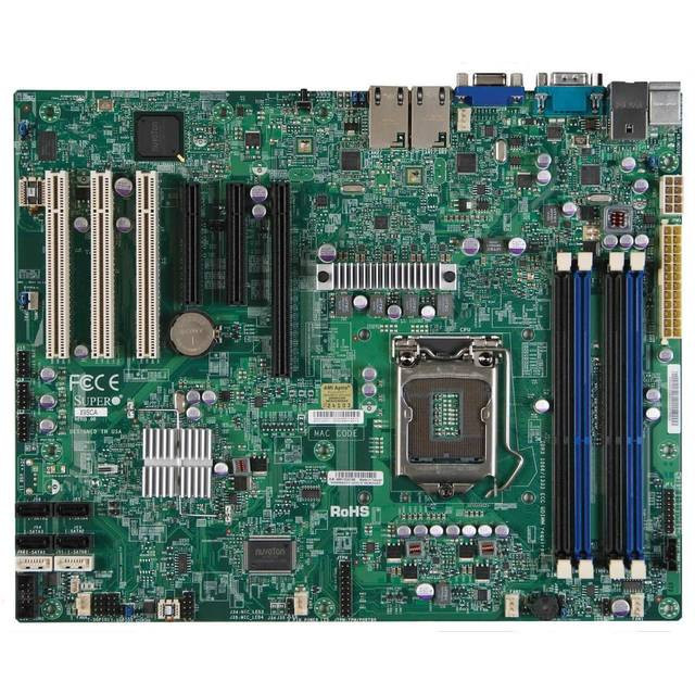 Supermicro X9SCA-O LGA1155/ Intel C204 PCH/ DDR3/ SATA3/ V&2GbE/ ATX Server Motherboard,