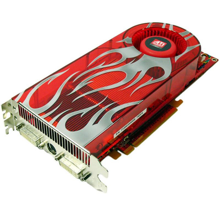 Part No: 100-435906 - ATI Radeon HD2900XT 512MB 512-Bit PCI Express x16 dual DVI HDMI S-Video HDTV-out Video Graphics Card