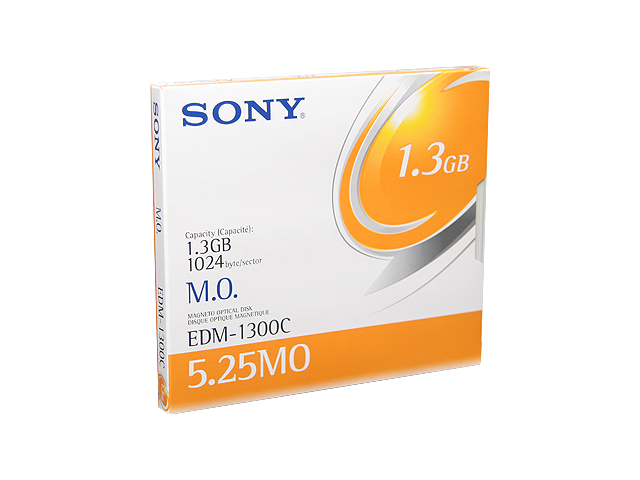Sony 5.25" Magneto Optical Media Rewritable 1.3GB