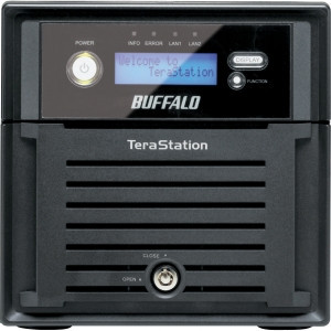 Part No: WS-WV2.0TL/R1 - Buffalo Terastation Pro Duo WSS WS-WVL/R1 Network Storage Server - Intel Atom 1.66 GHz - 2 TB (2 x 1 TB) - RJ-45 Network USB USB