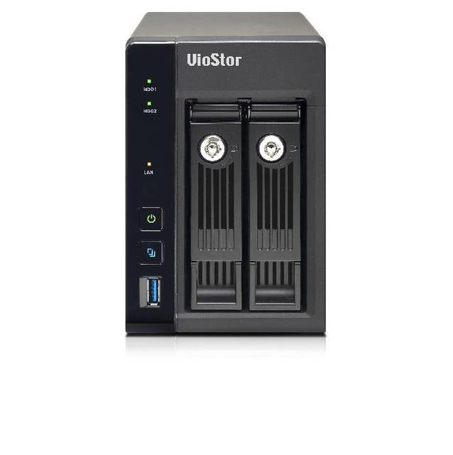 QNAP VS-2208-PRO+-US Intel Quad-Core 2.0GHz/ 4GB RAM/ 2GbE/ 2SATA3/ USB3.0/ 2-Bay Tower NVR for SMB