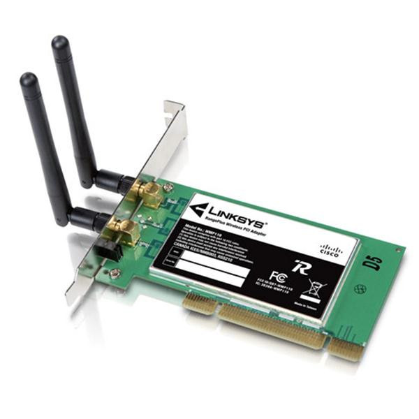 Part No: WMP110 - Linksys Rangeplus 802.11g Mimo Wireless Lan PCI Adapter