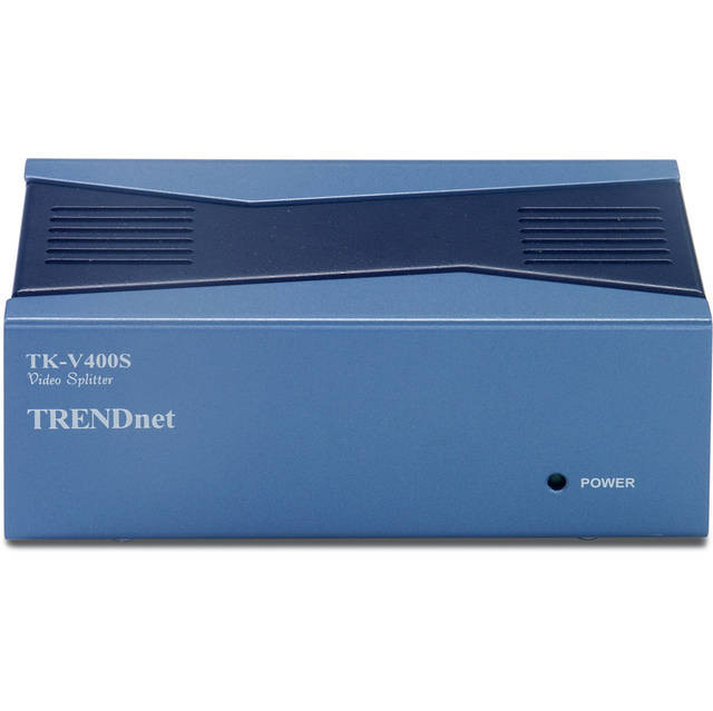 TRENDnet RB-TK-V400S 4-Port Video Splitter (Refurbished)