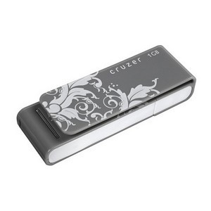 Part No: SDCZ34-001G-A11 - SanDisk 1GB Cruzer Pattern USB 2.0 Flash Drive - 1 GB - USB - External