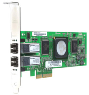 Part No: QLE2462-E-SP - QLogic SANBlade 4GB/s Dual Port PCI Express X4 Fibre Channel Host Bus Adapter with STD. Bracket