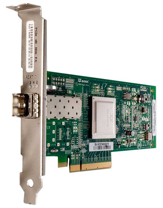 Part No: QLE2560-E-SP - QLogic 8GB Single Channel PCI Express Fibre Channel Host Bus Adapter (QLE2560-E-SP)WI