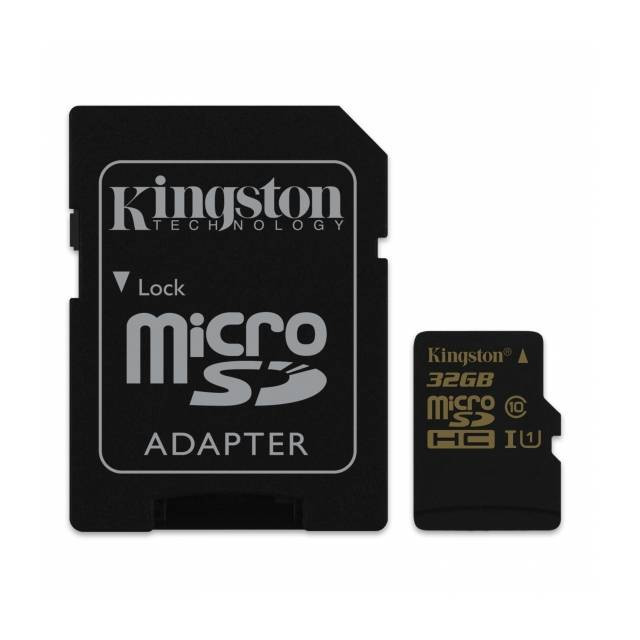 Kingston SDCA10/32GB 32GB Micro SDHC Memory Card