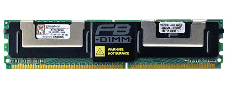 Part No: KTM5780/2G - Kingston 2GB (1x2GB) 667Mhz PC2-5300 Cl5 Fully Buffered DDR2 SDRAM 240-Pin Dimm Memory for Ibm System 3500/3560/3550