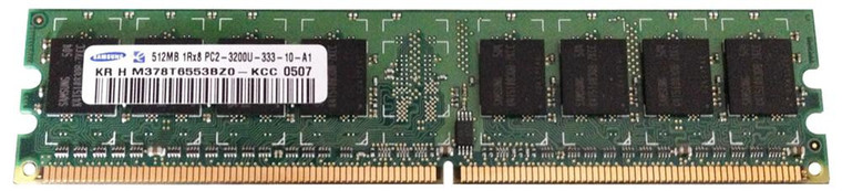 Part No: M378T6553BZ0-KCC - Samsung 512MB PC2-3200 DDR2-400MHz non-ECC Unbuffered CL3 240-Pin DIMM Memory Module