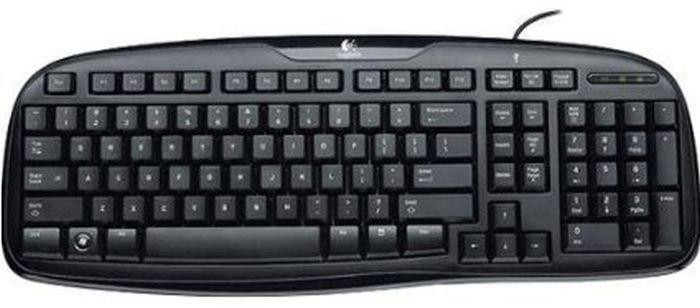 Part No: 968019-01 - Logitech Classic Keyboard 200 USB Black