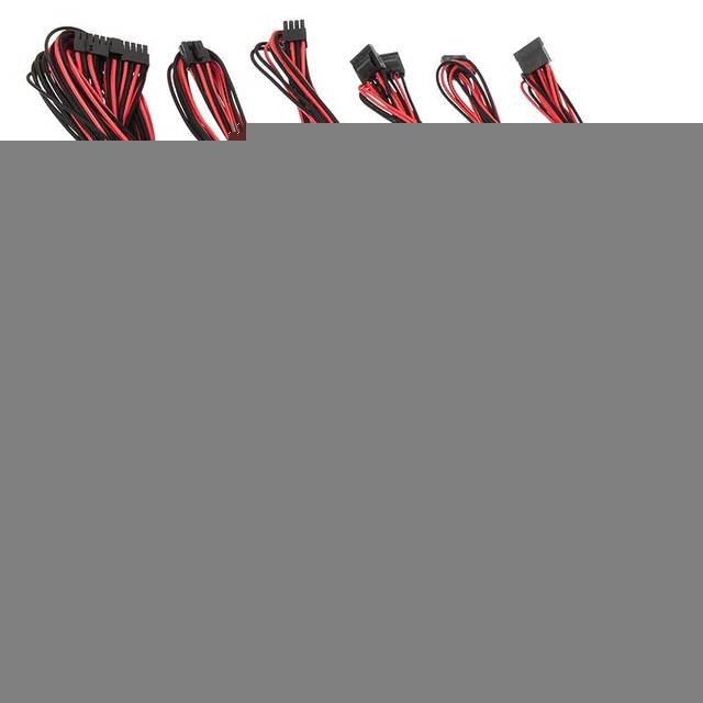 BitFenix ALCHEMY 2.0 PSU CABLE KITfor Seasonic KM3 and XM2 Power Supply , SSC-SERIES - Black/Red (BFX-ALC-SSCKR-RP)