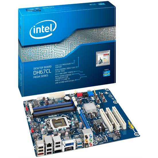 Intel DH67CLB3 LGA 1155 (Socket H2) ATX motherboard
