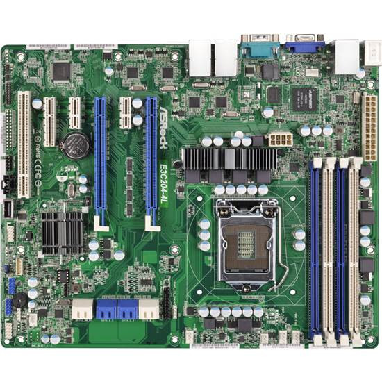 Asrock E3C204-4L Intel C204 LGA 1155 (Socket H2) ATX server/workstation motherboard