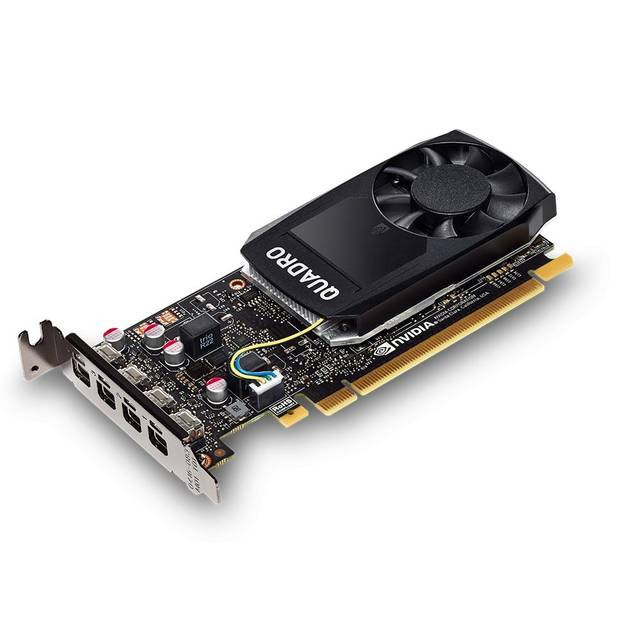 PNY NVIDIA Quadro P1000 4GB GDDR5 4Mini DisplayPorts PCI-Express Video Card