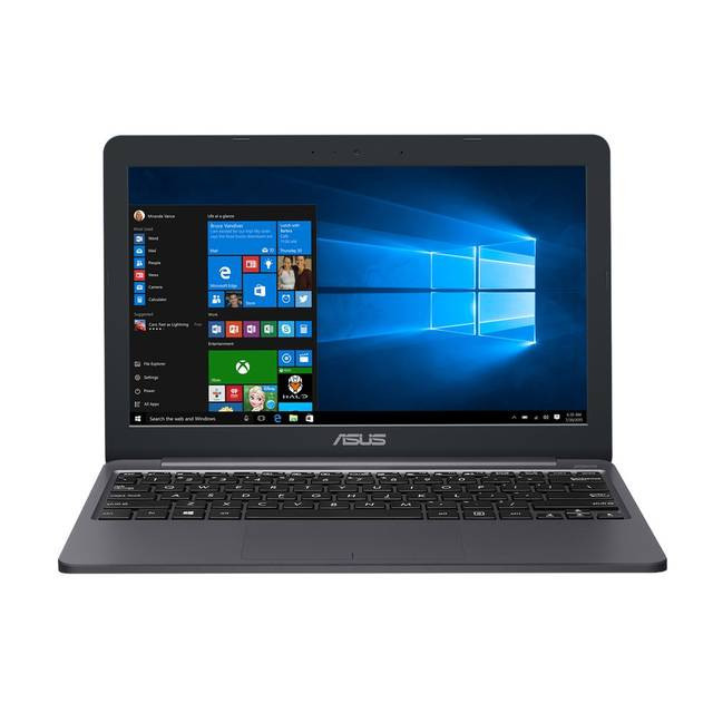 Asus VivoBook E203NA-YS02 11.6 inch Intel Celeron N3350 1.1GHz/ 4GB DDR3/ 64GB eMMC/ USB3.1/ Windows 10 S Notebook (Star Grey)