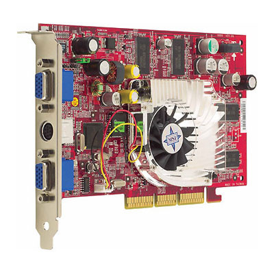 Part No: TI4200-VTP - MSI 128MB Agp Video Graphics Card With Dual Vga Ports and S-video