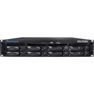 Part No: DDY35-CDCN-012A - Quantum DXi3500 Network Storage Server - 1.20 TB (4 x 500 GB) - RJ-45 Network Fibre