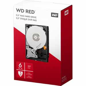 WD 6TB Network NAS HDD SATA 6Gb/s 64MB Cache