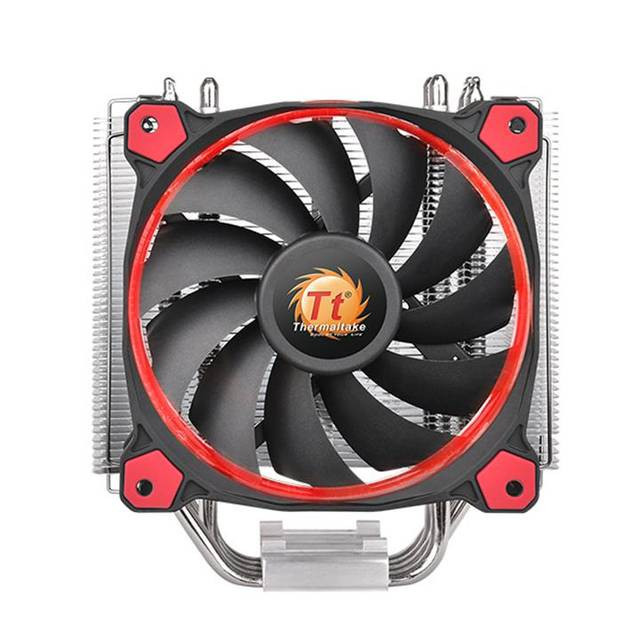 Thermaltake Riing Silent 12 Red CPU Fan for Intel LGA 2011-3/2011/1366/1156/1155/1151/1150/775 & AMD Socket FM2/FM1/AM3+/AM3/AM2+/AM2