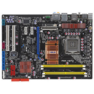 Part No: P5K/EPU - ASUS Intel P35 Chipset Core 2 Quad/ Core 2 Extreme/ Core 2 Duo/ Pentium Extreme/ Pentium D/ Pentium 4 Processors Support Socket 775 ATX Moth