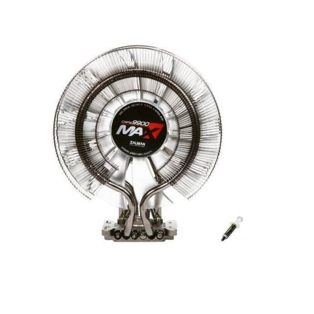 Zalman CNPS9900 MAX-R Red LED Copper CPU Fan For Socket1366/1156/1155/1150/775 & AM2 /AM2+/AM3, w/ Thermal Grease