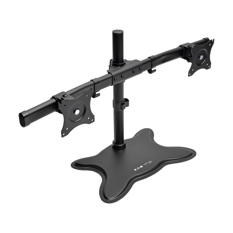 Tripp Lite Dual-Monitor TV Desktop Display Mount Stand Full Motion 13"- 27" - DDR1327SDD