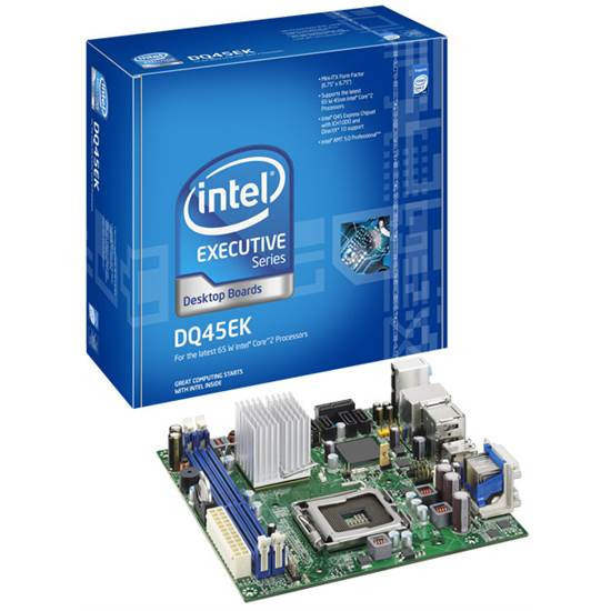 Intel DQ45EK LGA 775 (Socket T) Mini ATX motherboard