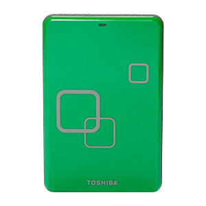 Part No: E05A050CAU2XG - Toshiba Canvio E05A050CAU2XG 500 GB External Hard Drive - Komodo Green - USB 2.0 - 5400 rpm - 8 MB Buffer