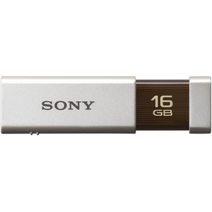 Part No: USM16GLX - Sony 16GB Micro Vault Click USM-16GL USB 2.0 Flash Drive - 16 GB - USB - External