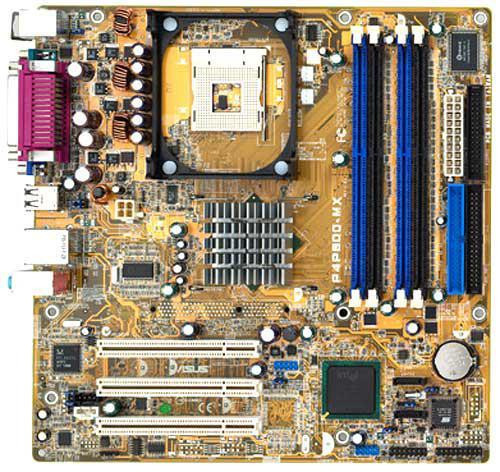 Part No: P4P800-MX - ASUS Intel 865GV/ ICH5 Chipset Celeron/ Pentium 4 Processors Support Socket LGA478 micro-ATX Motherboard (Refurbished)