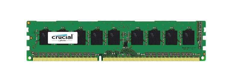 Part No: CT955125 - Crucial 2GB PC3-8500 DDR3-1066MHz ECC Unbuffered CL7 240-Pin DIMM Memory Module for Dell Precision Workstation T3500