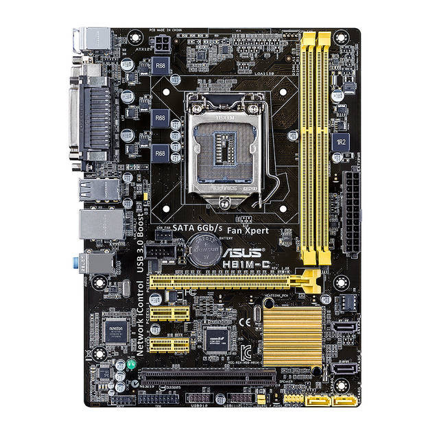 Asus H81M-C/CSM/SI LGA1150/ Intel H81/ DDR3/ SATA3&USB3.0/ A&GbE/ MicroATX Motherboard