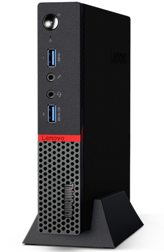 Lenovo ThinkCentre M600 Tiny 1.04GHz N3010 1L sized PC Black Mini PC